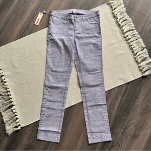 DIESEL Grey with Purple Slim Straight Fit Pants